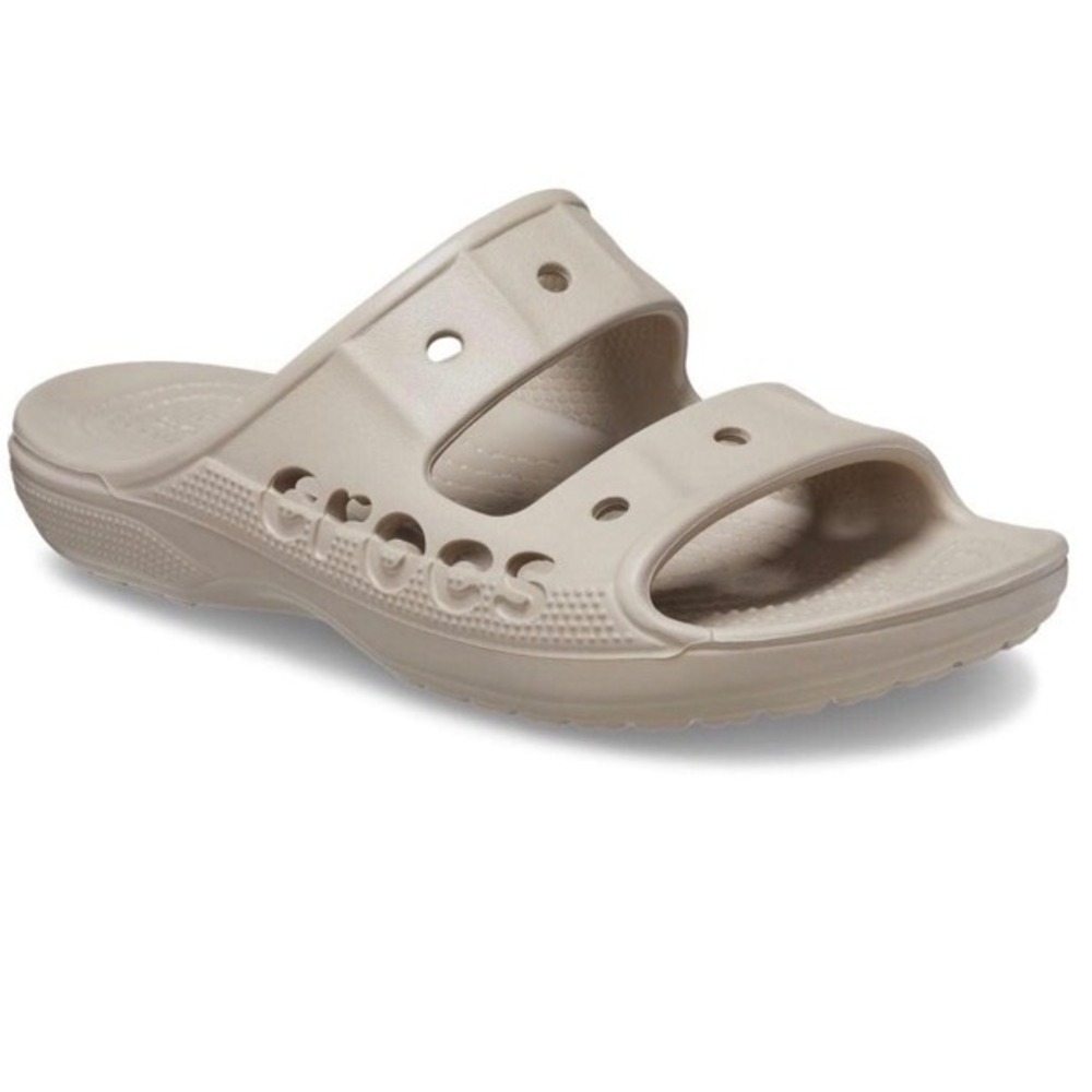 Crocs Sandal Womens 9 Baya Stucco Tan NWT